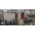 Double frequency conversion drum sand spraying machine